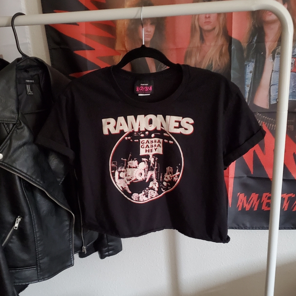 Ramones crop top